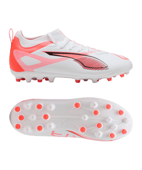 PUMA ULTRA 5 Match MG Unlimited Kids Weiss F01 - weiss