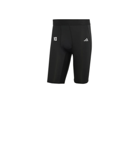 adidas Techfit Aeroready Tight Short Schwarz