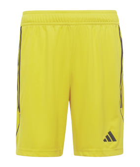 adidas Tiro 23 Korte Broek Kids Geel Zwart - geel