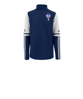 adidas Squadra 25 HalfZip Sweatshirt Enfants Bleu 