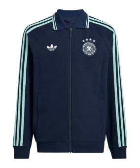 adidas Originals DFB Deutschland Anthem Jacke Kids Blau - blau