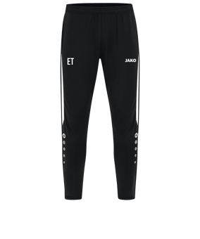 JAKO Power Trainingshose Schwarz Weiss F802