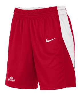 Nike Team Basketball Stock Short Damen Rot F657