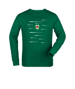 Merch Roller Sweatshirt Bottle Green | #lines