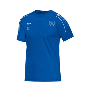 JAKO Classico T-Shirt Blau Weiss F04