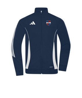 adidas Tiro 24 Trainingsjacke Dunkelblau Weiss