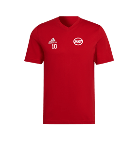 adidas Entrada 22 T-Shirt Rot