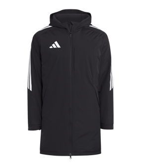 adidas Tiro 26 Parka Jacke Schwarz - schwarz