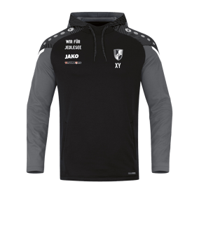 JAKO Performance Hoody Schwarz Grau F804