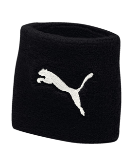 PUMA Cat Wristband fascia sudore nero F01 - nero