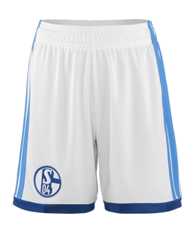 adidas FC Schalke 04 Short Home 2026/2027 Kids Weiß