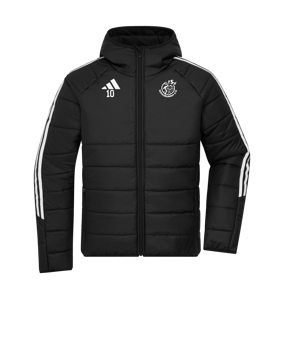 adidas Tiro 24 Winterjacke Schwarz Weiss