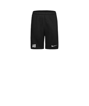 Nike Park 26 Sweatshort Kids Schwarz F010