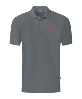 JAKO Organic Polo Shirt Grau F840