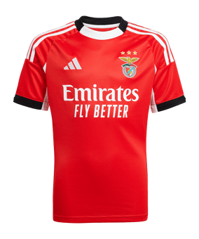 adidas Benfica Lissabon Trikot Home 2025/2026 Kids Rot - rot