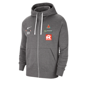 Nike Park 20 Fleece Kapuzenjacke Grau F071