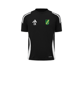 adidas Tiro 24 Trikot Kids Schwarz Weiss