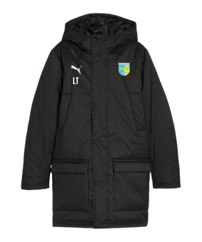 PUMA teamFINAL Winterjacke Kids Schwarz F03 