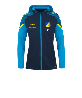 JAKO Performance Kapuzenjacke Kids Blau F908