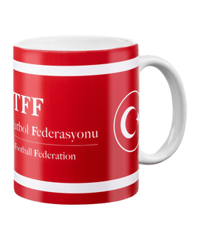 TFF Türkei Tasse Rot - rot