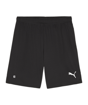 PUMA teamGOAL Short Schwarz Weiss F03
