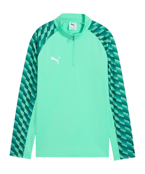 PUMA teamLIGA26 Training 1/4 Zip Top Kids Grün F80 - gruen
