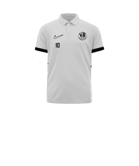 Nike Academy 25 Polo Kids Weiss F100