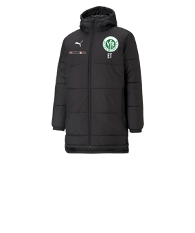 PUMA Bench Jacke Kids Schwarz Weiss F03