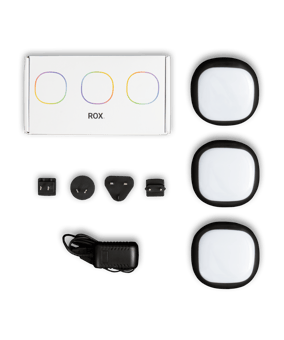 A-Champs ROX AC018 Dots 3er Set Schwarz - schwarz