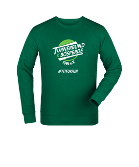 Merch Roller Sweatshirt Bottle Green |  #fitforfun
