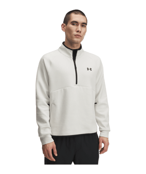 Under Armour Unstoppable Flc Half Zip Top Weiß F110 - weiss
