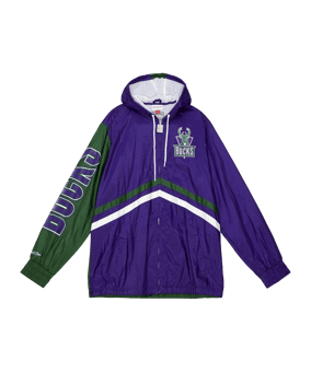 Mitchell and Ness NBA Windbreaker Jacke Lila