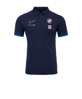 Nike Academy 25 Polo Blau F410