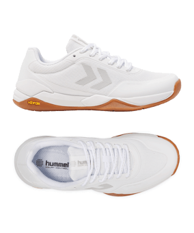 Hummel Court Control Schuh Weiss F9001 - weiss