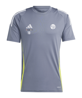 adidas Tiro 24 Trikot Grau Weiss Gelb