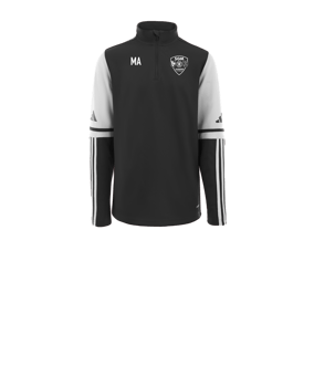 adidas Squadra 25 HalfZip Sweatshirt Kids Schwarz