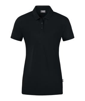 JAKO Doubletex Polo Shirt Damen Schwarz F800 - schwarz
