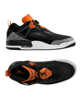 Jordan Spizike Low Zwart K008 - zwart