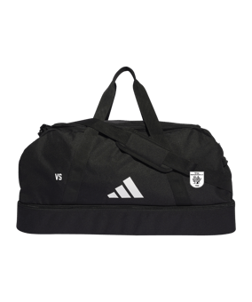 adidas Tiro League Duffel Bag Gr. L Schwarz Weiss