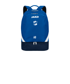 JAKO Iconic Rucksack mit Bodenfach Blau F403