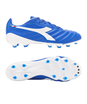 Diadora Brasil Elite 2 Tech Made in Italy FG Blau FD0336 - blau