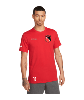 Nike Park 20 T-Shirt Rot Weiss F657
