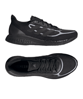 adidas Supernova+ Running Zwart Zilver - zwart