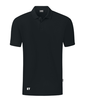 JAKO Organic Polo Shirt Schwarz F800