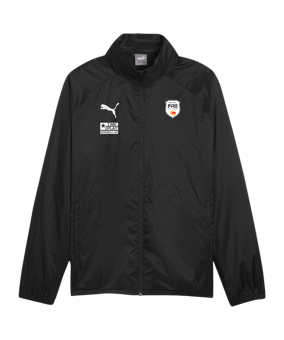 PUMA teamGOAL Allwetterjacke Schwarz Weiss F03