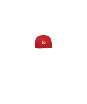 Merch 5 Panel Classic Snapback Cap Red Green | #logo4c