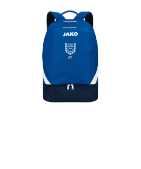 JAKO Iconic Rucksack mit Bodenfach Blau F403
