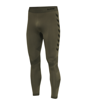 Hummel First Seamless Training Tight Khaki F6084 - khaki