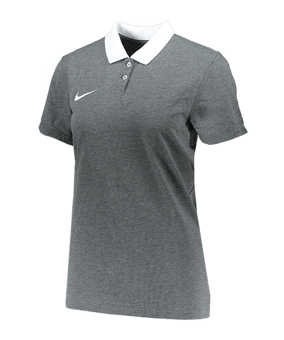 Nike Park 20 Poloshirt Damen Grau Weiss F071 - grau