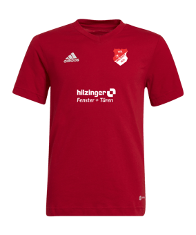 adidas Entrada 22 T-Shirt Kids Rot